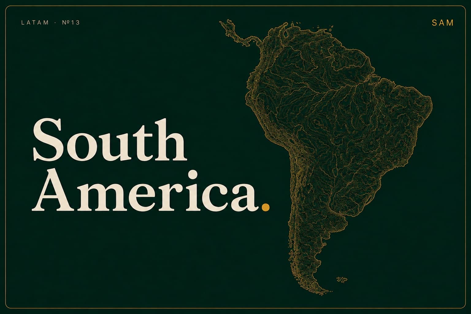 South America — regional bundle